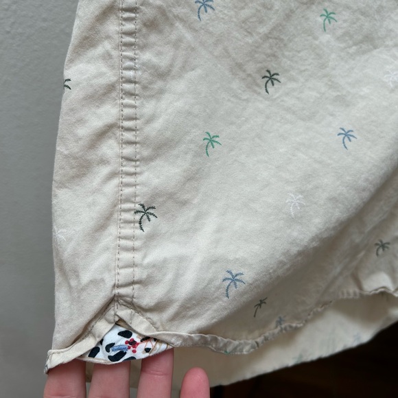 Denim & Flower button up shirt - Picture 6 of 6